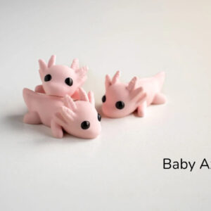Baby Axolotl Sculpture