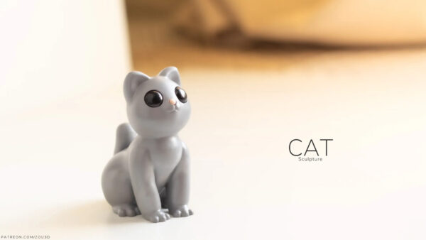 Cat Sculpture