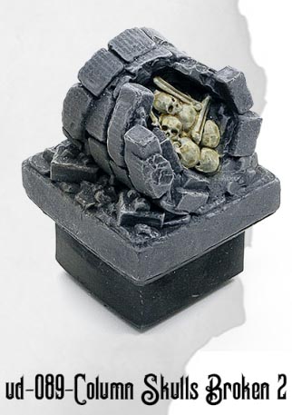 Column Skulls Broken 2